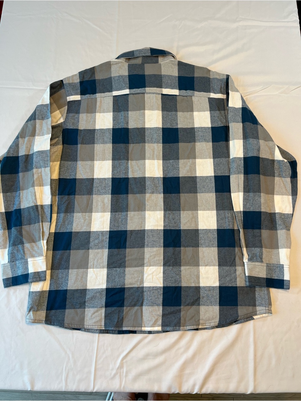 RedHead Mens XL Buffalo Plaid Flannel Button Down Shirt NWT - Picture 4 of 5